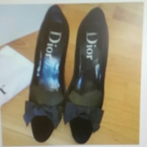 Dior Velvet Pumps